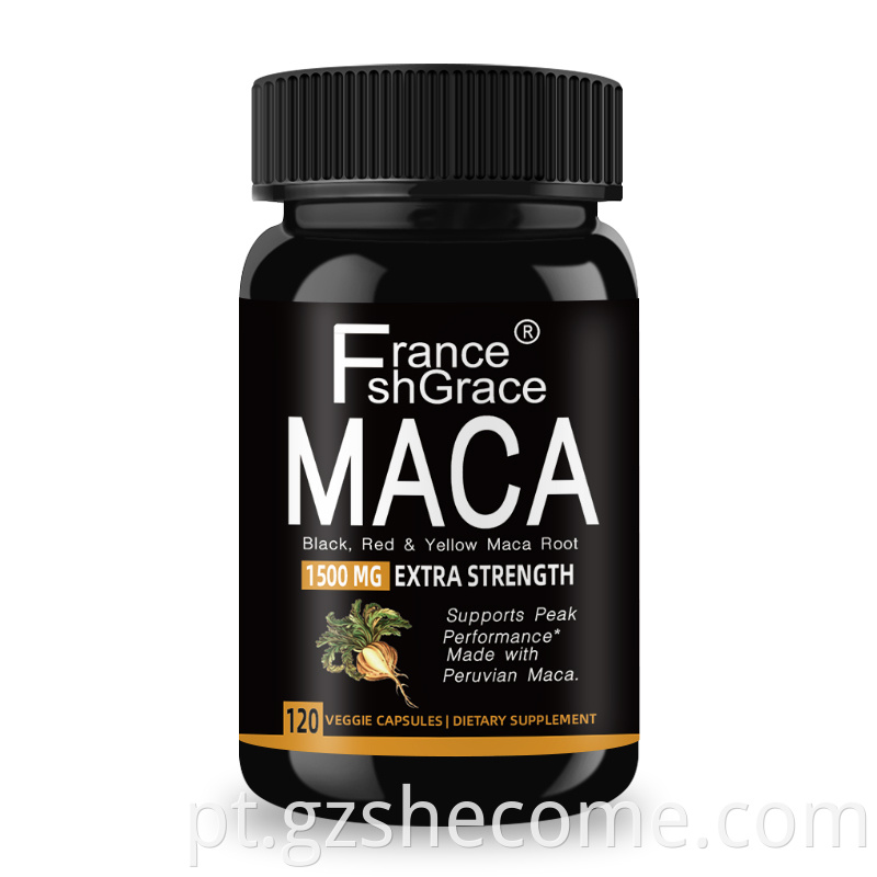 Highest Potency Maca Root Capsules Supports Mood And Energy For male and female1